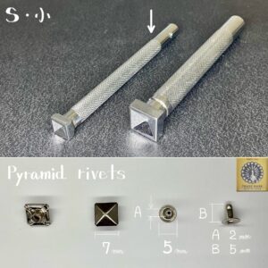 角ピラミッドカシメ打 (小) 7mm