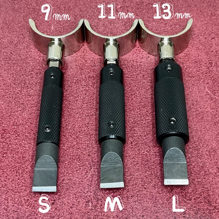 Pro Adjustable Swivel knife【L/ 13mm】(Built-in miniature precision bearing)  Includes: Regular Type-Blade No.2/ Allen key, Item list