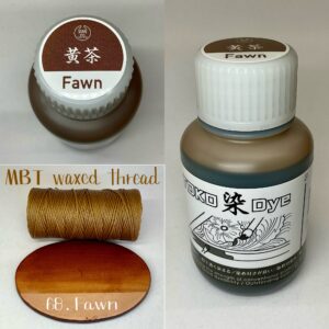 TOKO染Dye (黄茶 Fawn) 100ml【皮革用水溶性濃縮染料】
