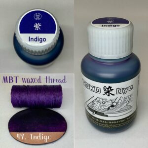 TOKO染Dye (Indigo 紫) 100ml【Water Based Leather Dye】