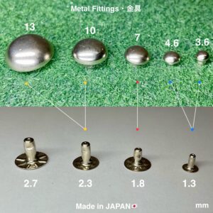 ハンドプレス打駒 (玉飾りカシメ 大 10mm)