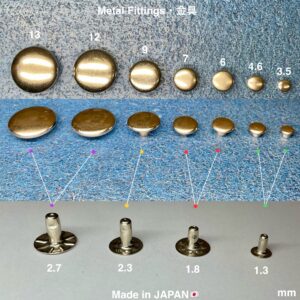 ハンドプレス打駒 (片面カシメ 特々大 13mm)